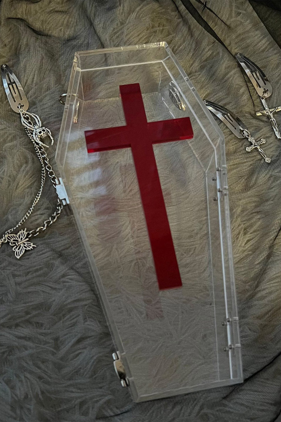Crypt Keeper Coffin Bag [CRYSTAL]