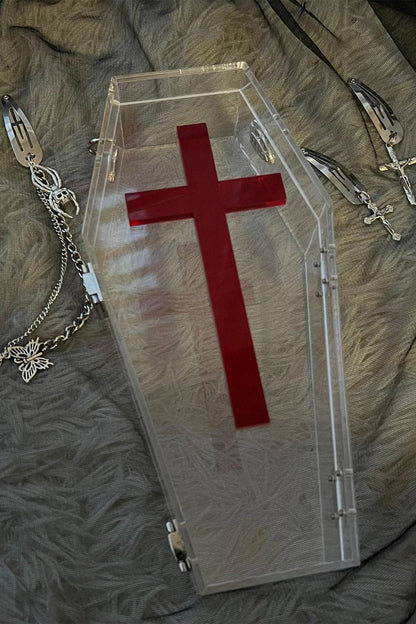 Crypt Keeper Coffin Bag [CRYSTAL]