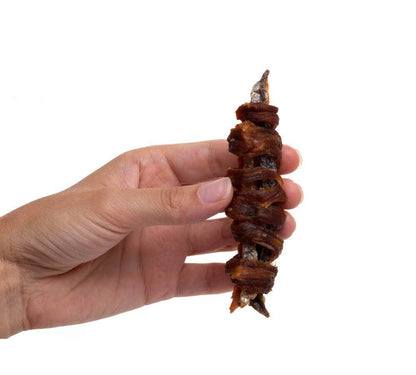 Preen Pets - Wild Alaskan Salmon & Sirloin Beef Twists – Fish Dog Treats