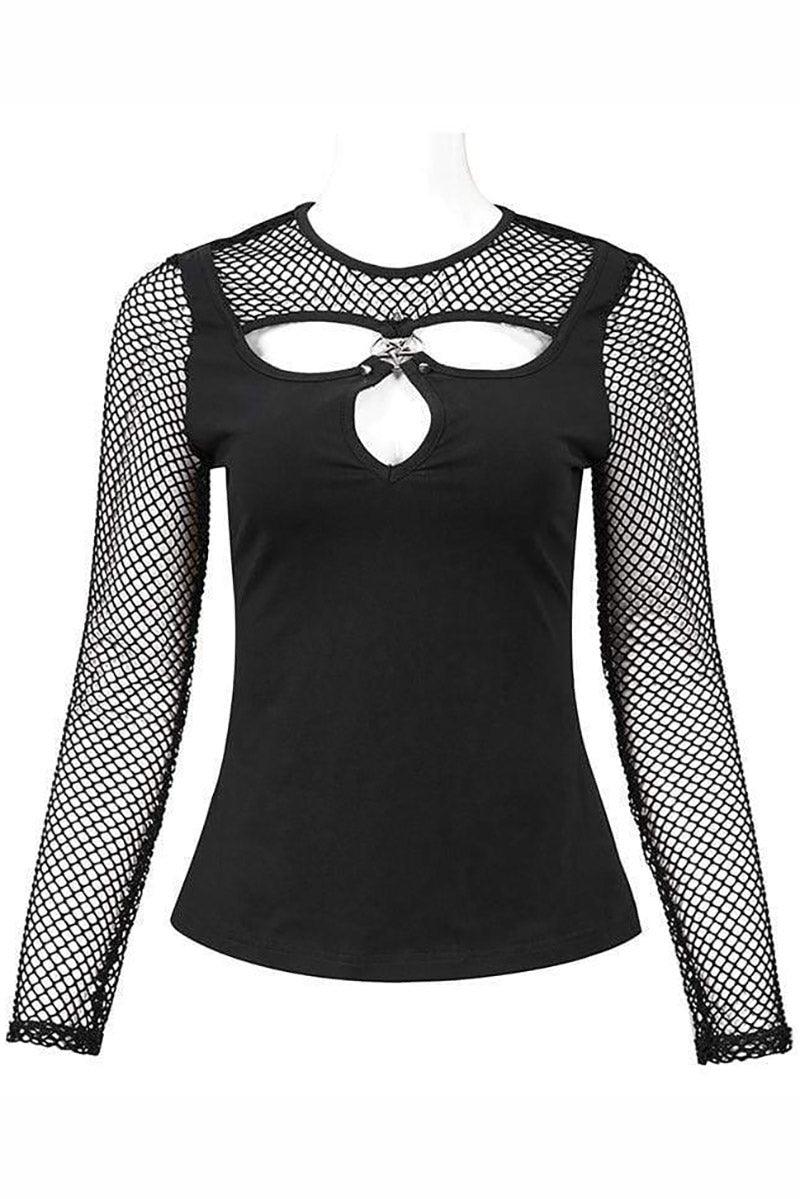 Daily Ritual Fishnet Top
