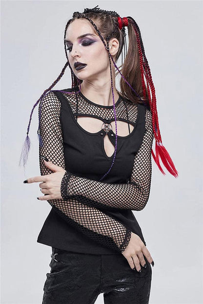 Daily Ritual Fishnet Top