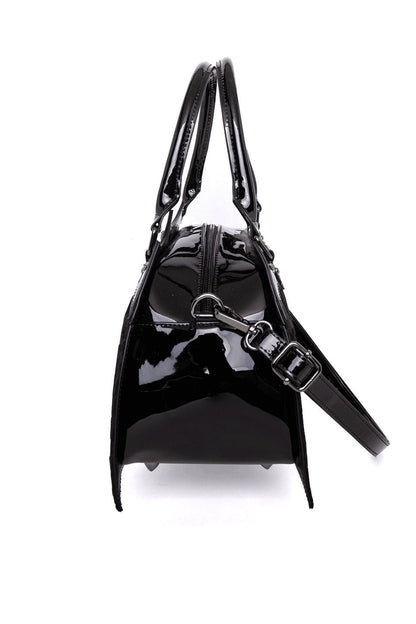 Damask Bat Handbag [RED]