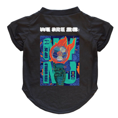 Little Earth Productions - 2026 FIFA World Cup Host City Pet T-Shirt