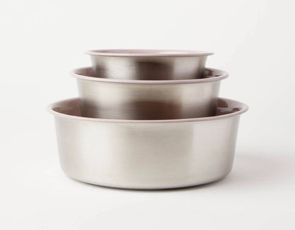 Jax & Bones Bone Slow Feeder Bowl Pink Small