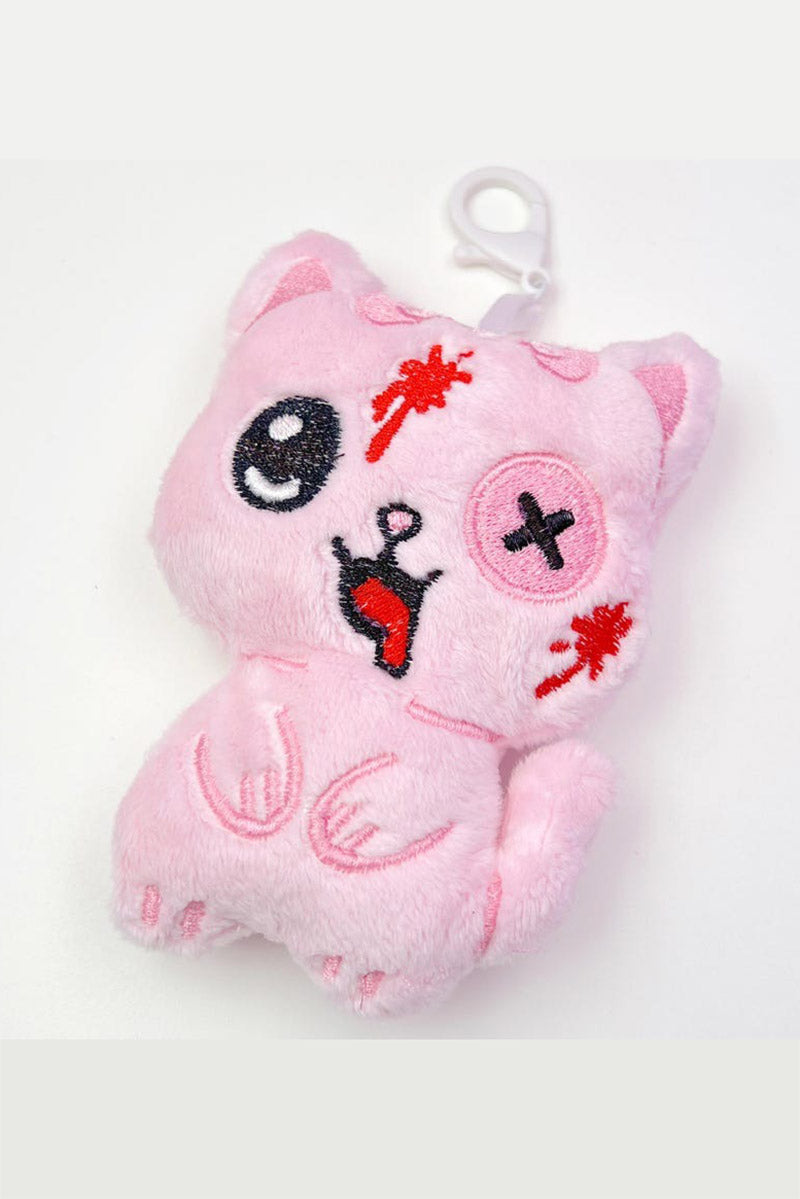 Creepy Cute Gurokawa Chibi Kitty Plush Bag Charm Keychain