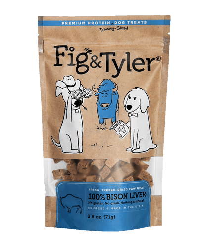 Fig & Tyler - Freeze-Dried Bison Liver Morsels