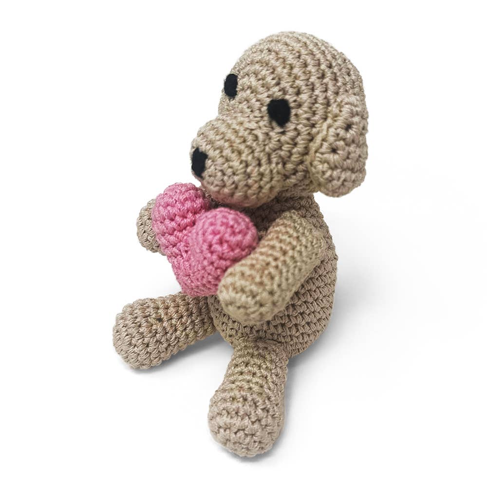Dogo Pet - Crochet Toy - Puppy Heart