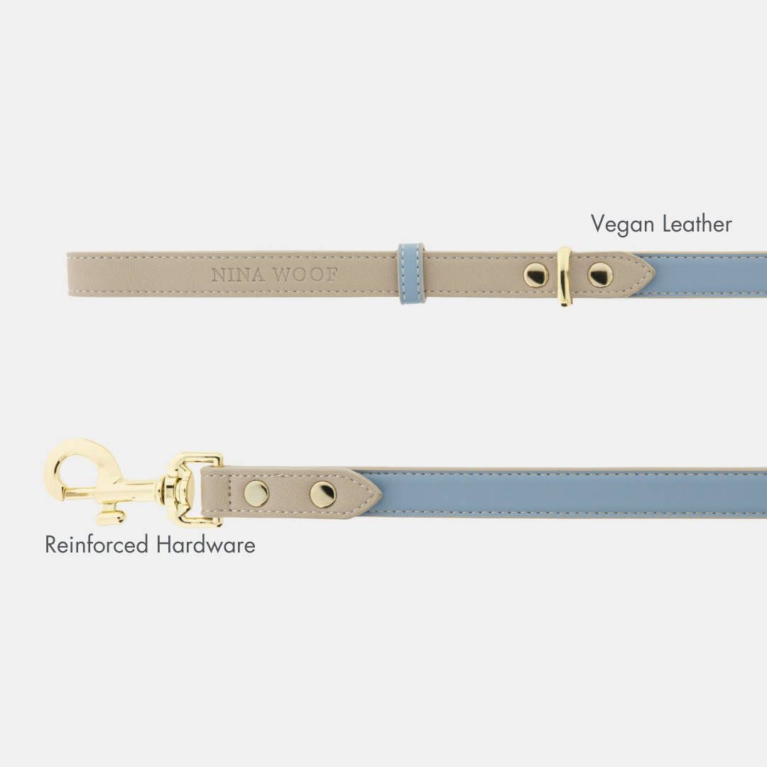 Nina Woof - Leash 4ft - Vegan Leather - Cupertino