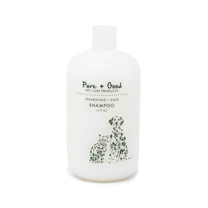 Pure + Good - Dog & Cat Shampoo: Cedarwood + Sage