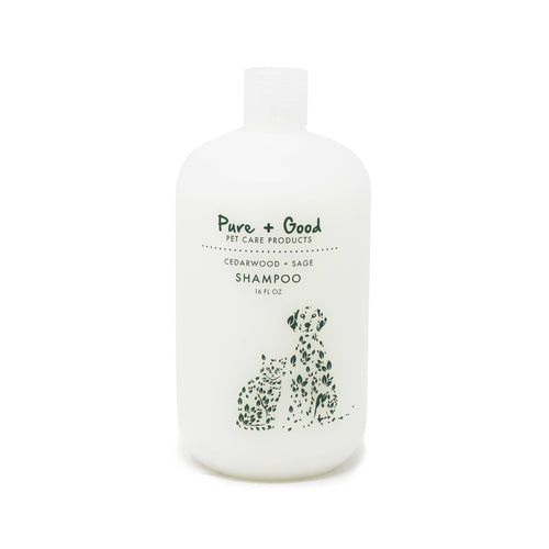 Pure + Good - Dog & Cat Shampoo: Cedarwood + Sage