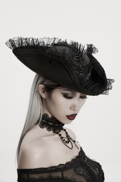 Beast Bones Gothic Pirate Hat