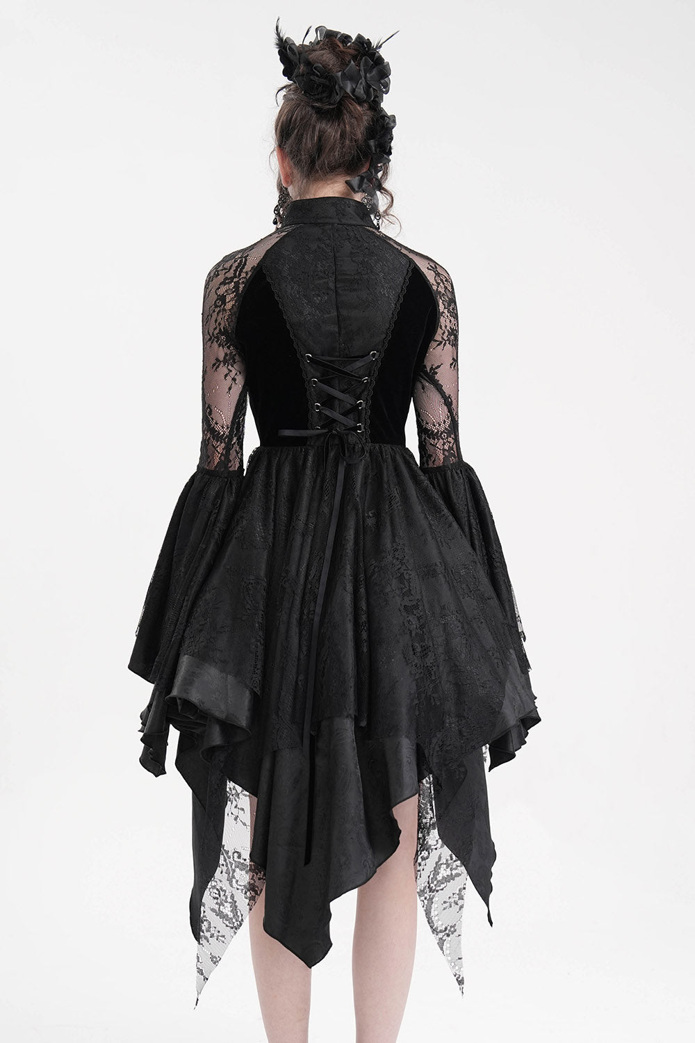 Banshee Beaded Gothic Dress