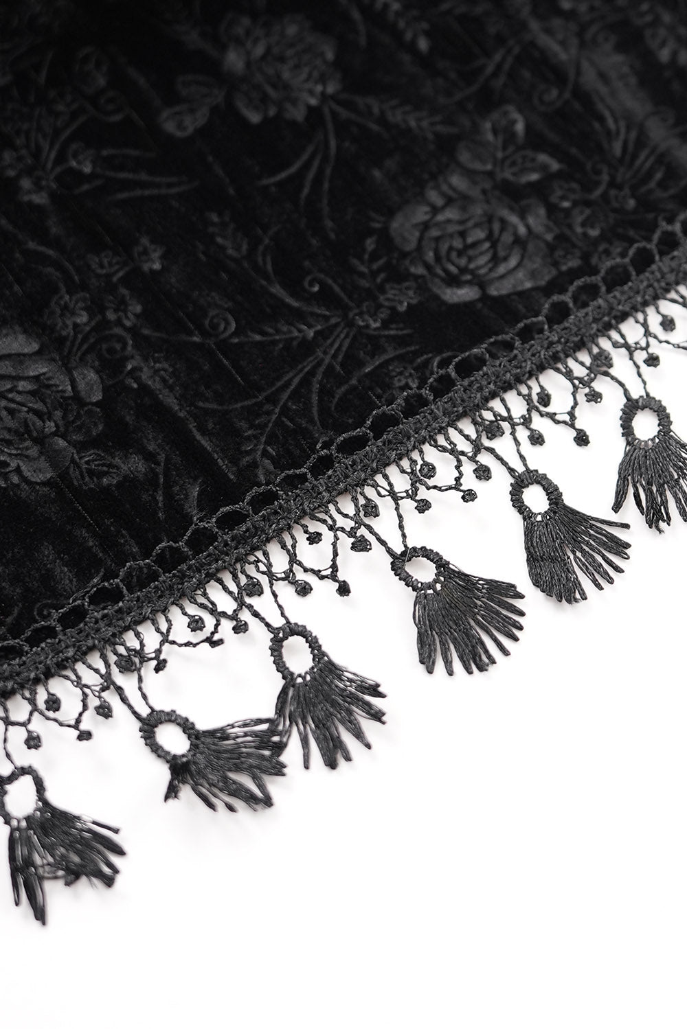 Crow Hollows Feathered Capelet