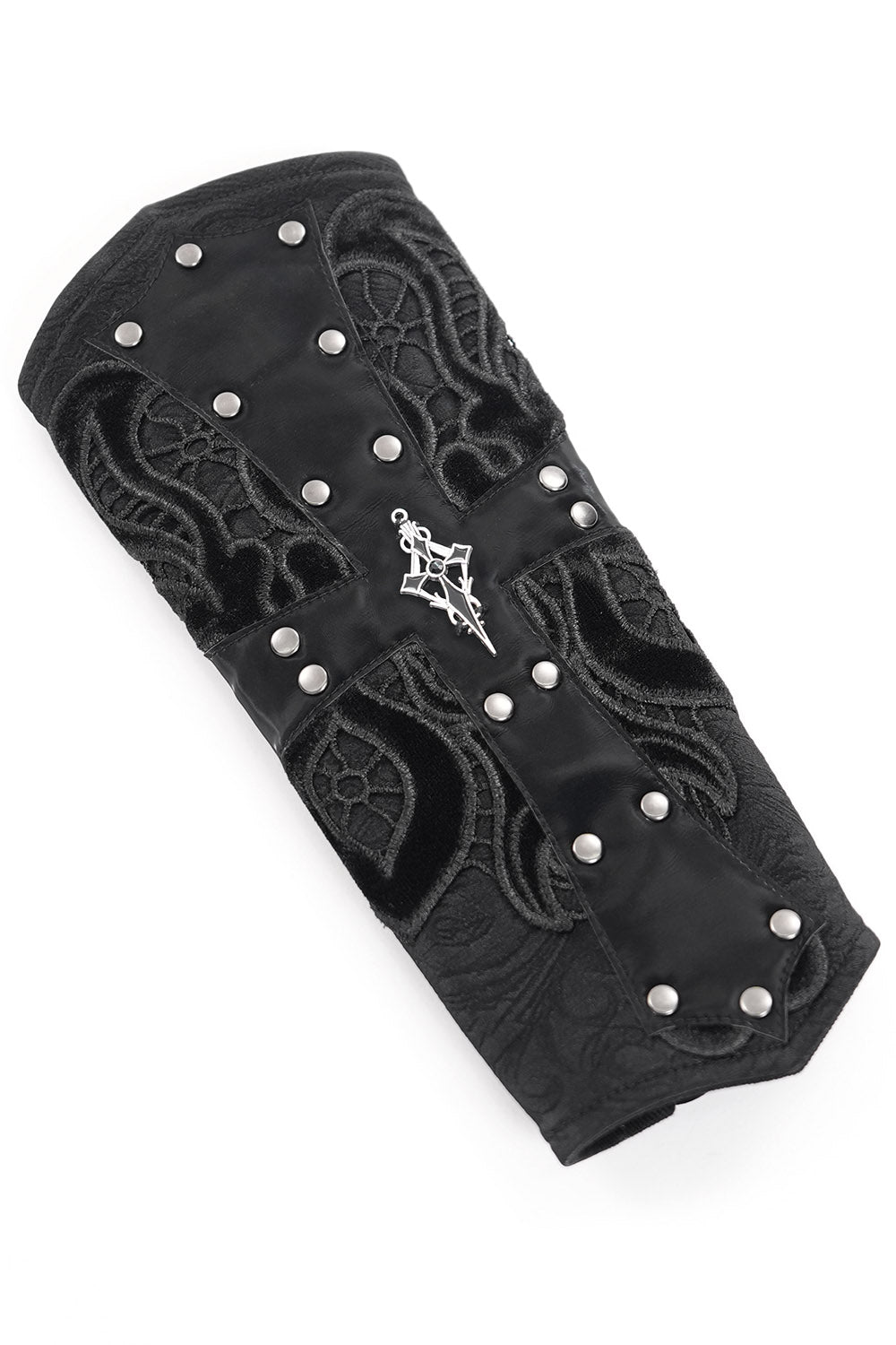 Crucible Studded Lace-Up Gloves