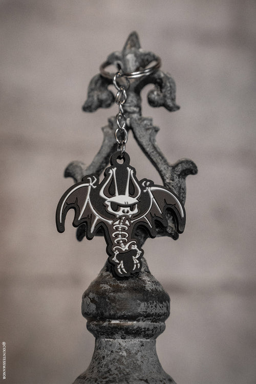 Batty Bones Keychain