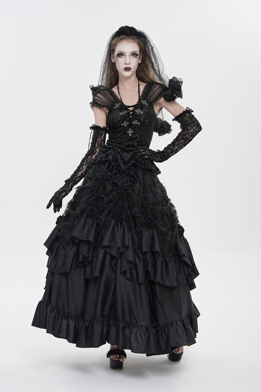 Castle Cathedral Layered Skirt