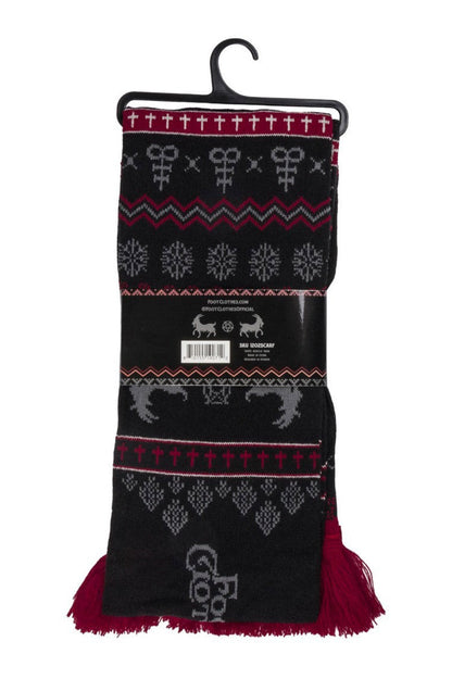 Beelzebuck Ugly Holiday Scarf