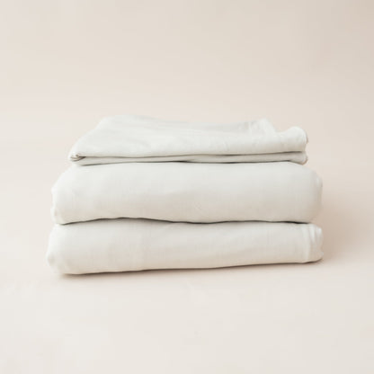 Fitted Sheet with Pillowcases in Oat
