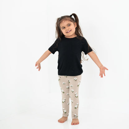 Toddler Crew Neck Tee in Midnight
