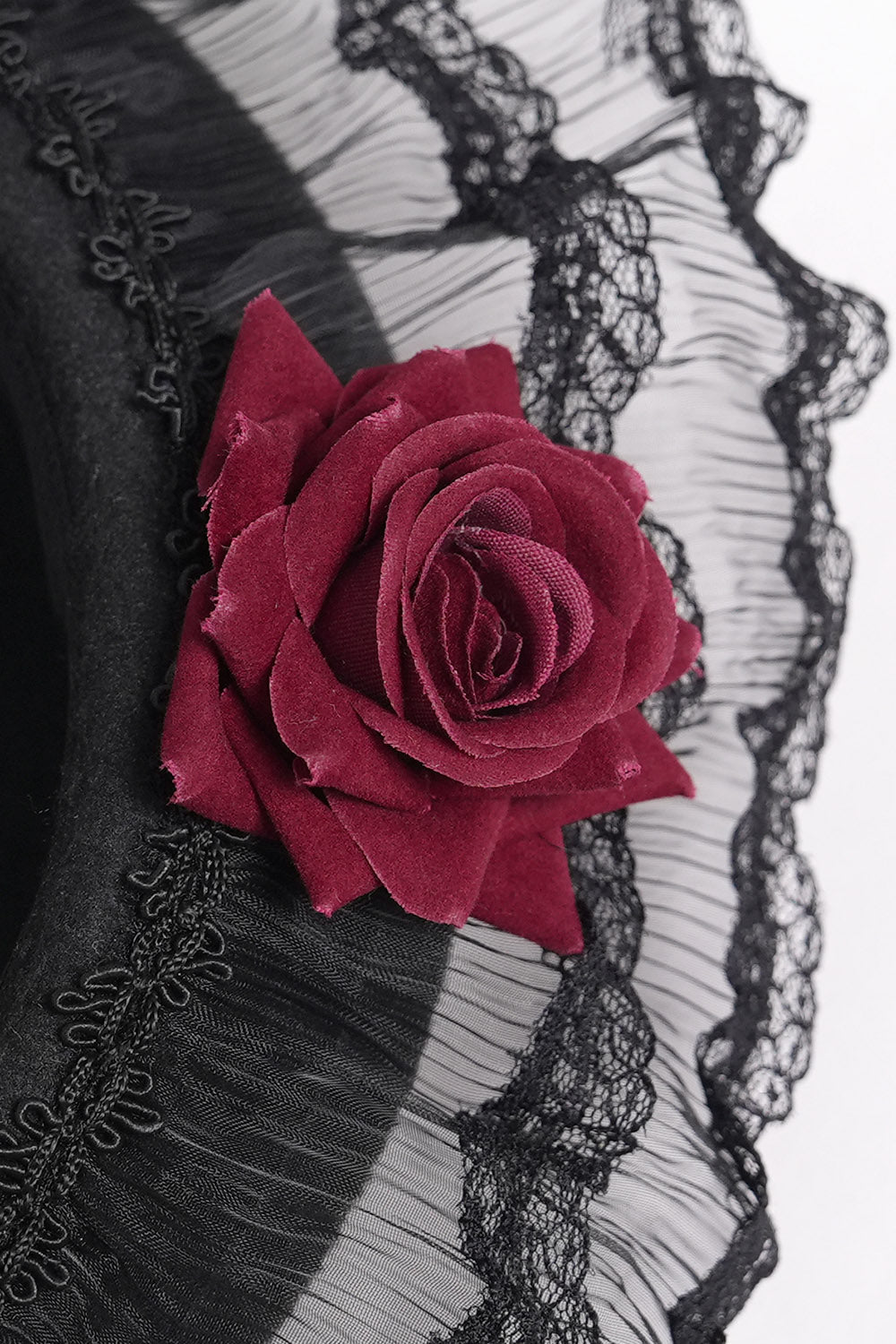 Crown of Roses Lace Hat
