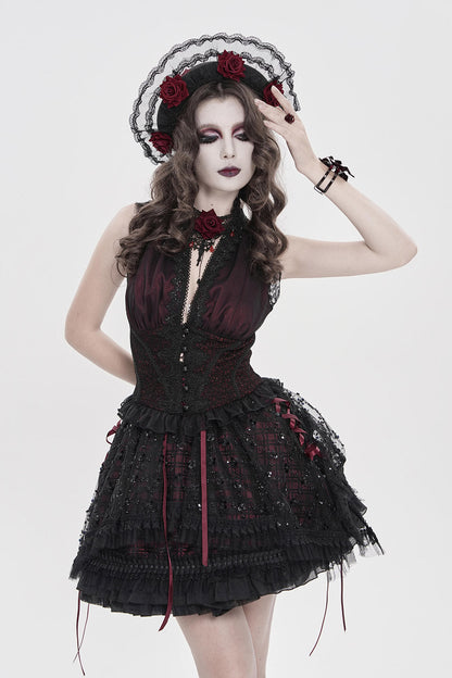 Crown of Roses Lace Hat