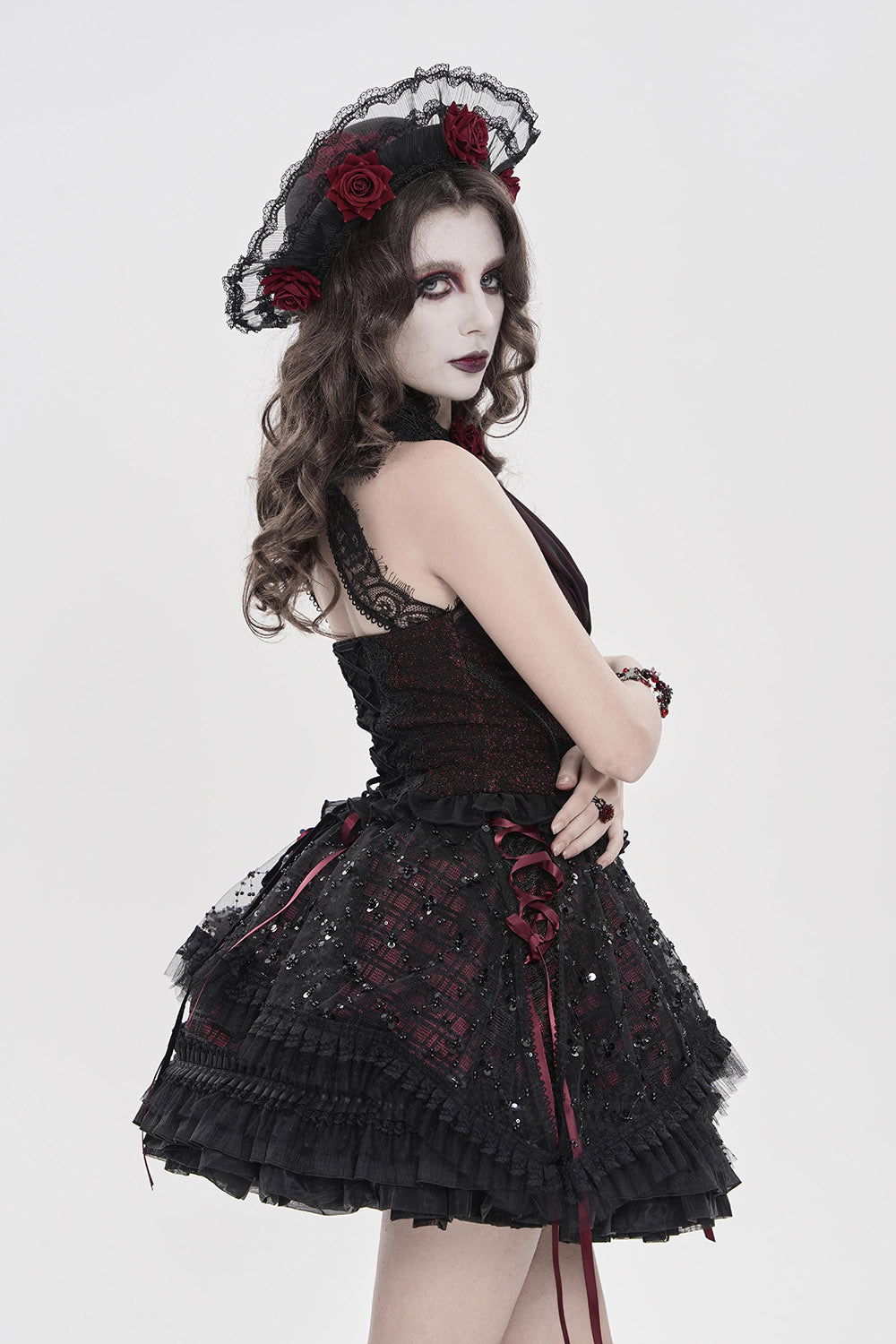 Crown of Roses Lace Hat