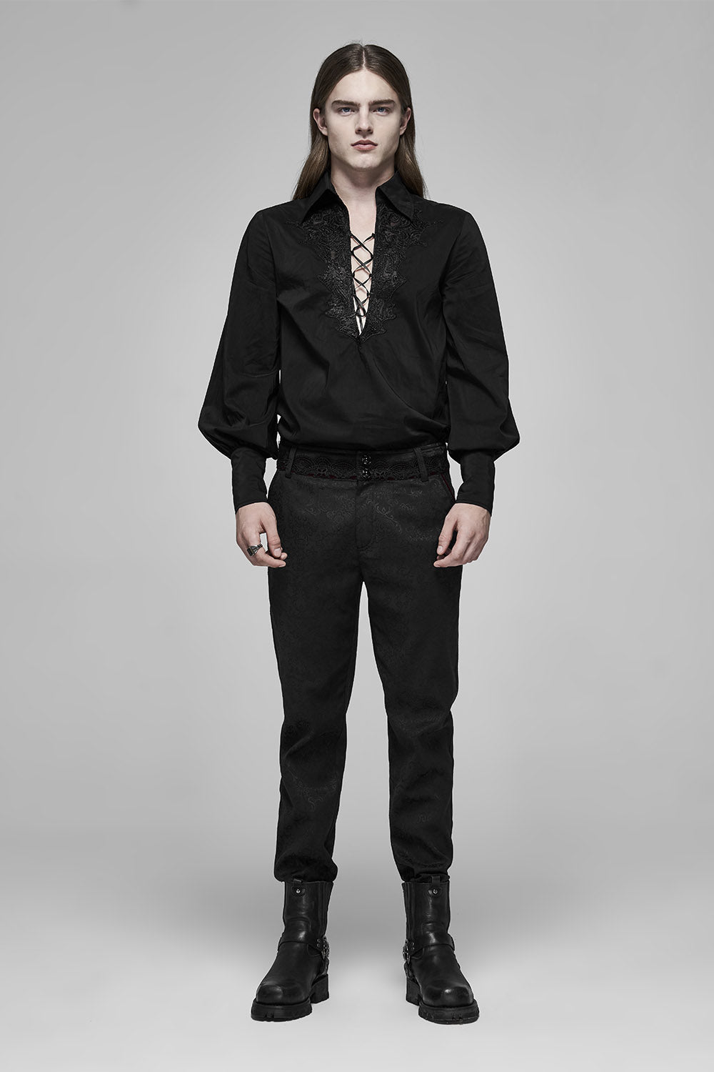 Black Sails Long Sleeve Gothic Renaissance Shirt