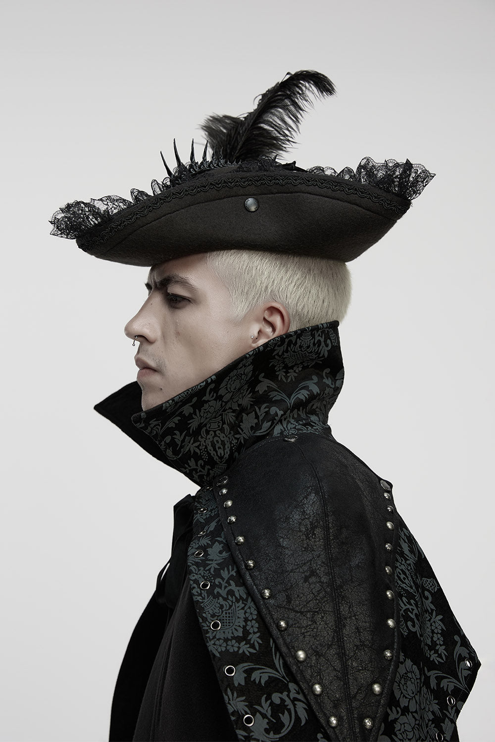 Beast Bones Gothic Pirate Hat