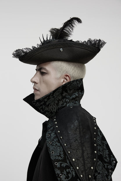 Beast Bones Gothic Pirate Hat