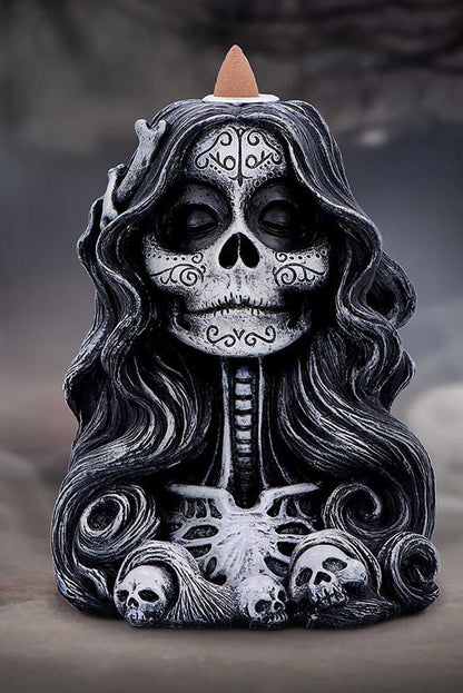 Calavera's Offering Backflow Incense Burner