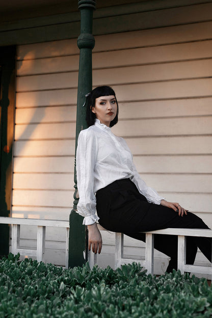 Bateman Button Down Shirt ft. Removable Bow [Unisex]