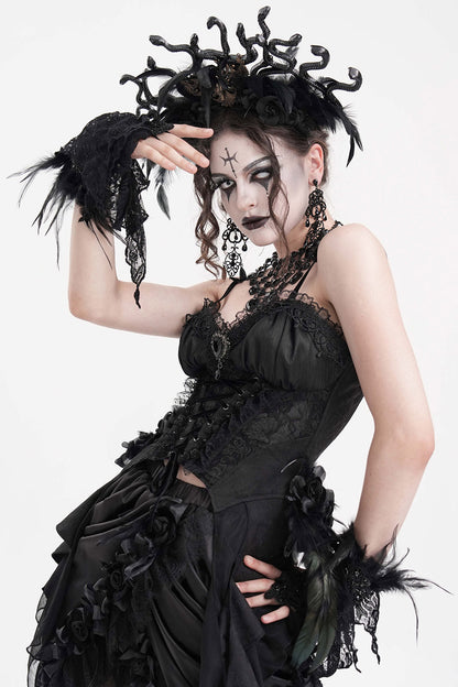 Bow to None Lace Corset Top