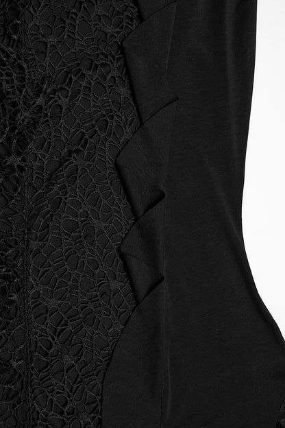 Celestial Cold Shoulder Witchy Hem Dress